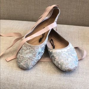 New zara ballet flats